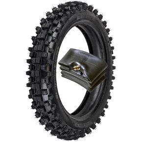 Redcap 80/100-12 الإطار الخلفي مع 3.00-12 أنبوب داخلي-لخطوط الطرق الوعرة ، 90CC-125CC ، CRF ، SSR ، SDG ، PW80 ، DRZ110 ، CRF70 ، CRF110 ، XR70 ، KLX110 ، KX65 ، TTR90 ، TTR110 ، JR80 ، PW80. in Kuwait