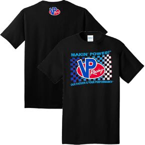 FP Racing Fuels - Tee Retro Flag - Toferstyle preshrunk t -shirt - ملابس VP مرخص رسميًا