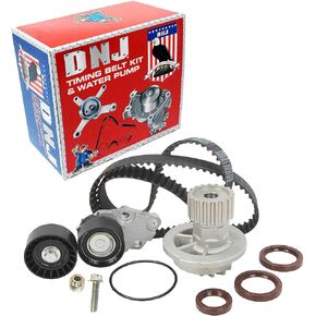 مجموعة حزام توقيت DNJ TBK325WP مع مضخة المياه للفترة 2004-2008 شيفروليه AVEO AVEO5 1.6L L4 16V DOHC 1598CC