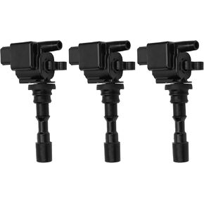 MAYASAF UF432 Ignition Coils [Pack of 3] for 2001 Hyundai XG300 3.0L V6, 2002 for Hyundai XG350 3.5L V6, 2002-2005 for Kia Sedona 3.5L V6