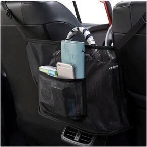 Purse Holder for Car Organizers and Storage,Large Capacity Car Purse Holder Between Seats for Storing Purse,Bottle,Phone,Umbrella,Automotive Consoles & Organizers Backseat Kid Barrier (Black)