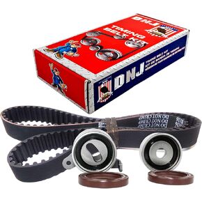 DNJ TBK903 Timing Belt Kit for 1987-1994 Toyota Tercel 1.5L L4 12V SOHC 1456cc
