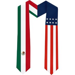 طلاب المكسيك الدولي للطلاب الدوليين ، سرق سرق الأوشحة 180 × 13 سم/70 × 5 بوصات.