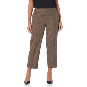 Vince Women's Houndstooth Mid Rise Pull On Pant
