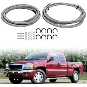 819-875 Fuel Line Quick Fix Kit Fit for Chevy Silverado 1500 Classic 2004-2007 for GMC Sierra 1500 Classic 2004-2007 4.8L/5.3L/6.0L V8 QFF0004SS 15946187