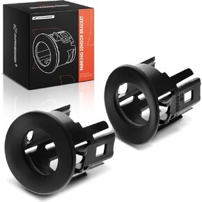 A-Premium 2-PC Rear Left and Right Parking Assist Sensor Retainer Bezels Compatible with Ford Models - E-Transit 2022-2023, Transit-150/Transit-250/Transit-350 2020-2023, Transit-350 HD 2020-2023