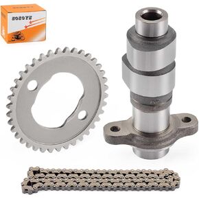 Camshaft & Cam Timing Chain w/Sprocket for Honda Fourtrax 300 TRX300 TRX300FW 1988-2000