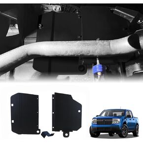 غلاف درع underbody لفورد مافريك 2022-2025 الملحقات | سبيكة الألومنيوم واقي رش الصدأ | حماية التغطية الكاملة من الطين والحجر والماء