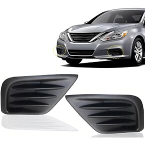 1 Pair Front Bumper Fog Light Cover for Nissan Altima 2016 2017 2018