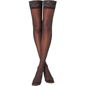 Woman's 40 Denier Sheer Thigh-Highs