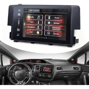 7-Inch OEM Navigation Touch Screen Display for Honda Civic 2016-2018 Radio Replacement - Compatible with 39710-TBA-305, 39710-TBA-A11, 39710-TBA-A21