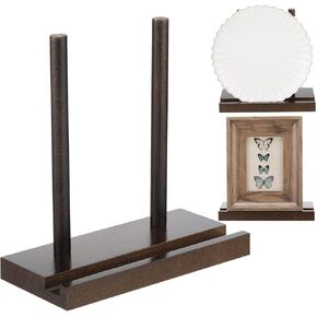 Tabletop Wooden Display Stand Wooden Easel Book حامل عرض 7.8 × 3.54 × 7.8 بوصة رف التخزين الفني لألبومات إطار لوحة الصورة سجل لوحة اللوحات اللوحي