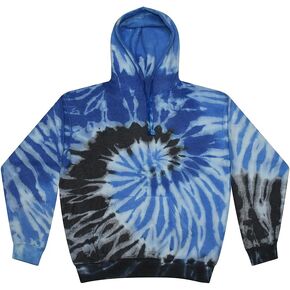 Colortone Tie Dye Cloud Fleece Hoodie for Women and Men - Loose Fit Fleece Sweatshirts