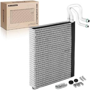 A-Premium Front A/C Evaporator Core Compatible with 2007-2018 BMW X5, 2008-2015 2018 X6, Replace# 64116968201