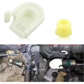 Transmission Shift Cable Bushing OEM# KV6Z-7K340-A,Stabilizing Shift Linkage Repair Kit with Shifter Bushing,Securely Shift Linkage Bushing&Cap Car Accessories Compatible with Ford
