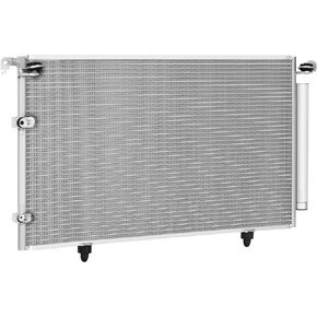 AUTOSAVER88 A/C AC Condenser Air Conditioning Condenser Compatible with 2002 2003 2004 2005 2006 Camry 2004-2007 2008 Solara 2002-2003 ES300 2004-2006 ES330 2.4L 3.0L 3.3L L4 V6
