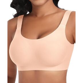 Wireless Bras for Women Comfy Seamless No Underwire Everyday Bra