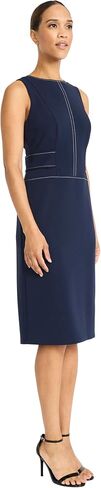 Maggy London Women's Sleeveless Sheath Architectural Seaming-Professional Wear-Business Casual Dress in Saudi Arabia