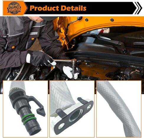 Turbocharger Turbo Oil Return Pipe Tube Compatible with Buick, Chevrolet - 1.4L - Encore 2013-2021, Cruze 2011-2016, Sonic 2012-2020, Trax 2013-2021, Replace OE 55569840, 55587854 in Kuwait