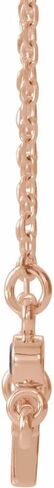 Solitaire Amethyst Sideways Accented Cross Crucifix Charm Pendant Chain Necklace Adjustable 16" to 18" (14mm x 6.6mm) in Saudi Arabia