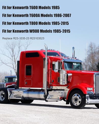 Passenger Side Windshield Wiper Arms Replace R23-1035-23 R23-1035-23MAS Fit for Kenworth T600 T600A T800 W900 1985-2015 for Front Right Side in Saudi Arabia