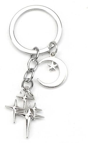 سلسلة Star Keychain و Silver Star Keychain للنساء وهدايا Y2K لصديقات صديقها Bestie in Kuwait