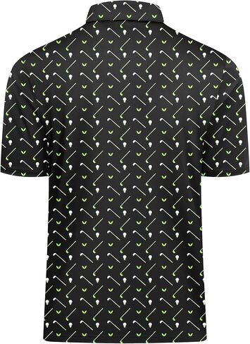 SWISSWELL Men's Moisture Wicking Performance Collared Short Sleeve Golf Shirt in Saudi Arabia