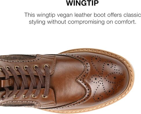 Vance Co. Harlan Wingtip Ankle Boot in Saudi Arabia