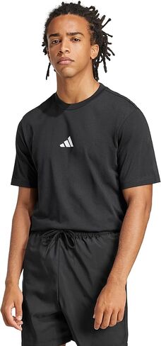 adidas Men's Essentials Small Logo Single Jersey T-Shirt in Saudi Arabia