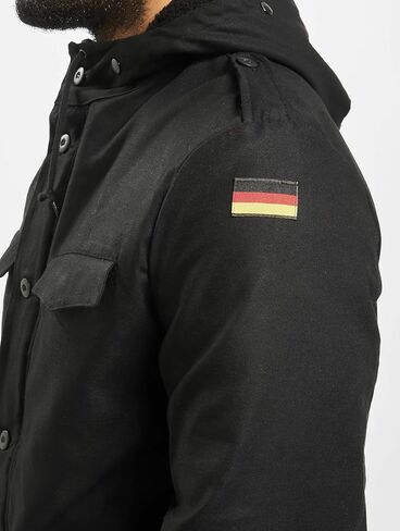 Brandit Men Parka BW Flag, Color:Olive, Size:52/XL in Kuwait