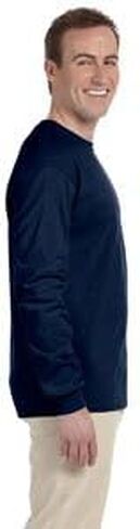 Fruit of the Loom 5 oz.Heavy Cotton HD Long-Sleeve T-Shirt (4930) -SAGESTONE -XL in Saudi Arabia
