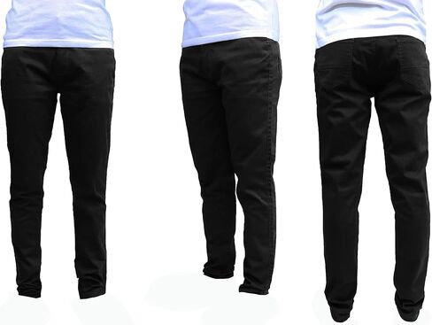 Galaxy by Harvic Slim Fit Men's Stretch Chino Pants in Kuwait