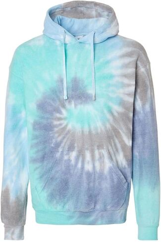 Colortone Tie Dye Cloud Fleece Hoodie for Women and Men - Loose Fit Fleece Sweatshirts in Saudi Arabia