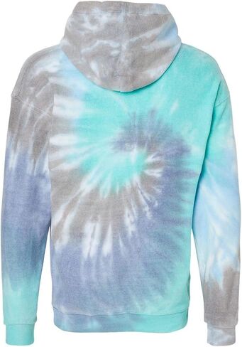Colortone Tie Dye Cloud Fleece Hoodie for Women and Men - Loose Fit Fleece Sweatshirts in Saudi Arabia