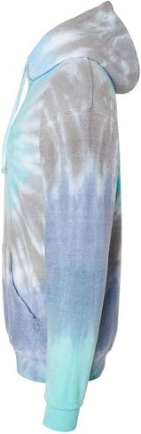 Colortone Tie Dye Cloud Fleece Hoodie for Women and Men - Loose Fit Fleece Sweatshirts in Saudi Arabia