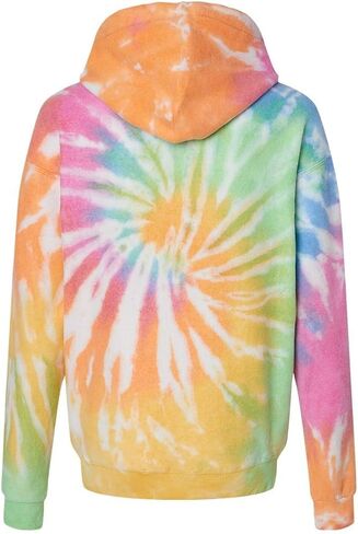Colortone Tie Dye Cloud Fleece Hoodie for Women and Men - Loose Fit Fleece Sweatshirts in Saudi Arabia
