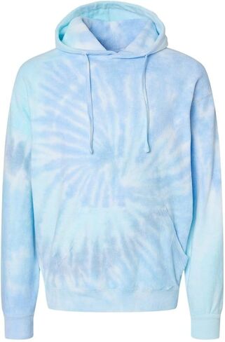 Colortone Tie Dye Cloud Fleece Hoodie for Women and Men - Loose Fit Fleece Sweatshirts in Saudi Arabia