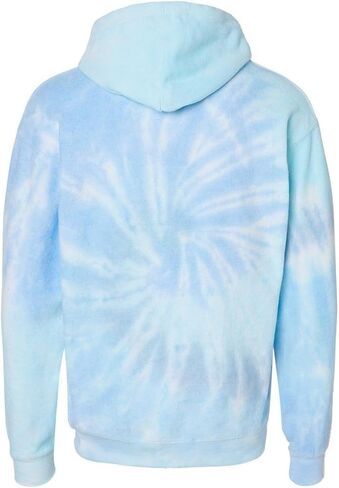 Colortone Tie Dye Cloud Fleece Hoodie for Women and Men - Loose Fit Fleece Sweatshirts in Saudi Arabia