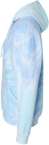 Colortone Tie Dye Cloud Fleece Hoodie for Women and Men - Loose Fit Fleece Sweatshirts in Saudi Arabia