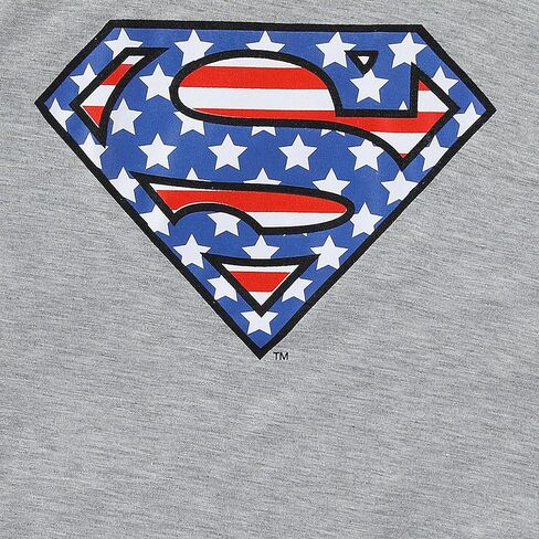 DC Comics Superman Boys Memorial Day Short Sleeve T-Shirt and Active Mesh Shorts Set for Big Kids in Saudi Arabia