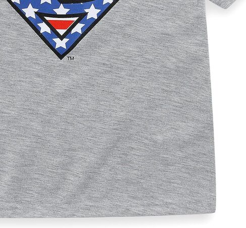 DC Comics Superman Boys Memorial Day Short Sleeve T-Shirt and Active Mesh Shorts Set for Big Kids in Saudi Arabia