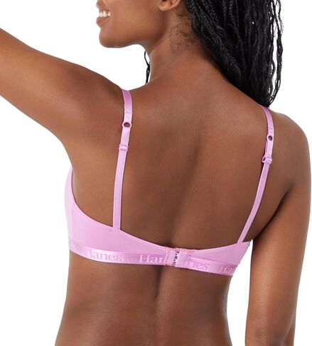 Hanes Women's Originals Supersoft String Bralette, Pullover Bra, Scoop Neckline in Saudi Arabia