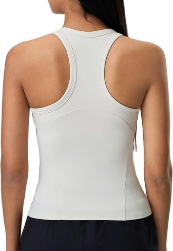 altiland Workout Tank Top for Woman with Built in Bra, Racerback Athletic Yoga Running 2 in 1 Tops in Saudi Arabia