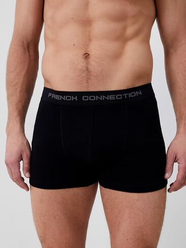 French Connection Boxers for Men – Pack of 5 – Everyday Wear Men’s Underwear that Combine Style with Comfort in Saudi Arabia
