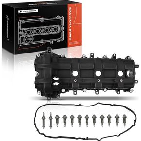 A-Premium Left Side Engine Valve Cover with Gasket Compatible with V6 3.6L 2011-2021 Ram 1500 Dodge Avenger Challenger Charger Durango Grand Caravan Chrysler Town Country 200 300 Cherokee Wrangler