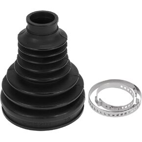 1 Set CV Joint Boot Kit for Mini Cooper Countryman 2011-2016 Inner Constant Velocity Joint Boot W/Clamps No.31609806555 Black Rubber
