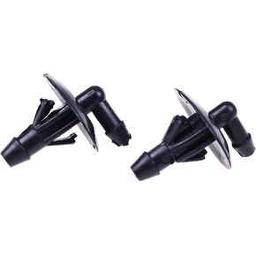 2x الزجاج الأمامي ممسحة الفوهة رذاذ الفوهة الطائرات 5125061AA متوافق مع 2003-2009 دودج لشحن Freightliner لعداء 2500 3500 قاعدة 2.7L L5