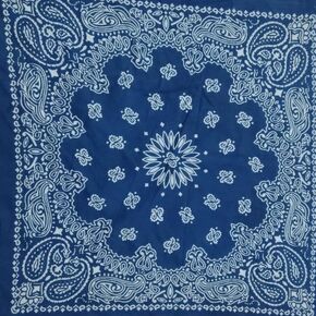 Bandanas Multi-Purpose Bandanas Paisley Cowboy Polyester Headbands 22x22 inch