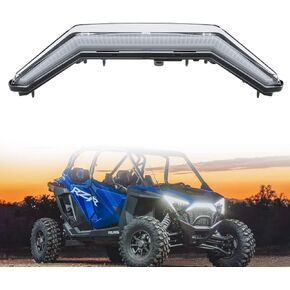 HAKA TOUGH Front Accent Light for Polaris RZR Turbo PRO R XP Ultimate Sport Premium LE 4 2020 2021 2022 2023 2024, Front Fascia LED Center Grill Signature Light Accessories, Replace OEM # 2884346,1PC