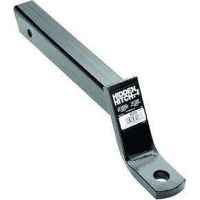 Reese Hidden Hitch 80233 Trailer Hitch Ball Mount, 6,000 lbs. Capacity, Fits 2 in. Receiver, 4 in. Drop, Black, Size: Pack of 1